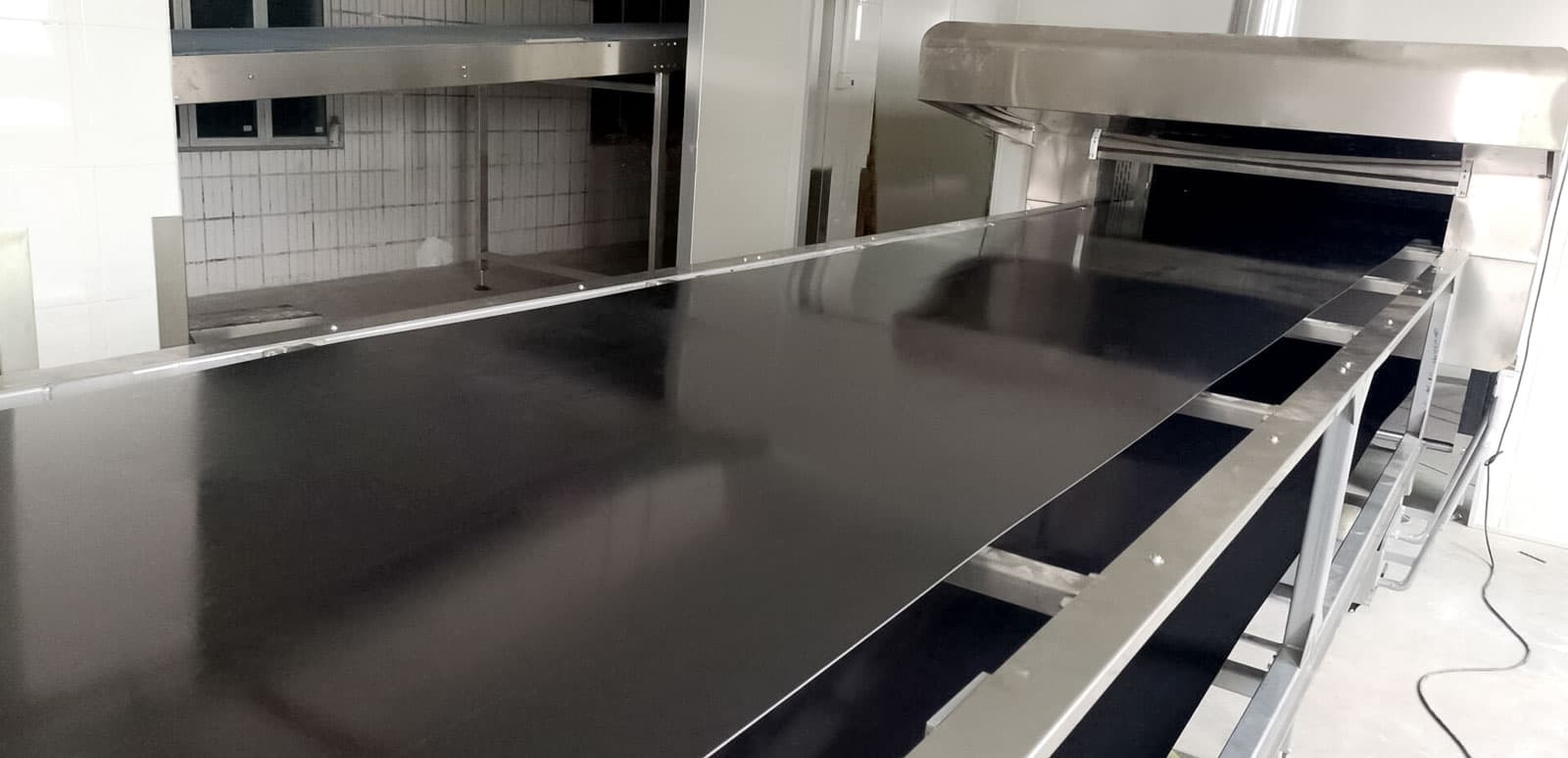 Carbon Steel Conveyor Belt for baking process BCR-1300