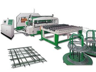 Wire mesh welding equipment